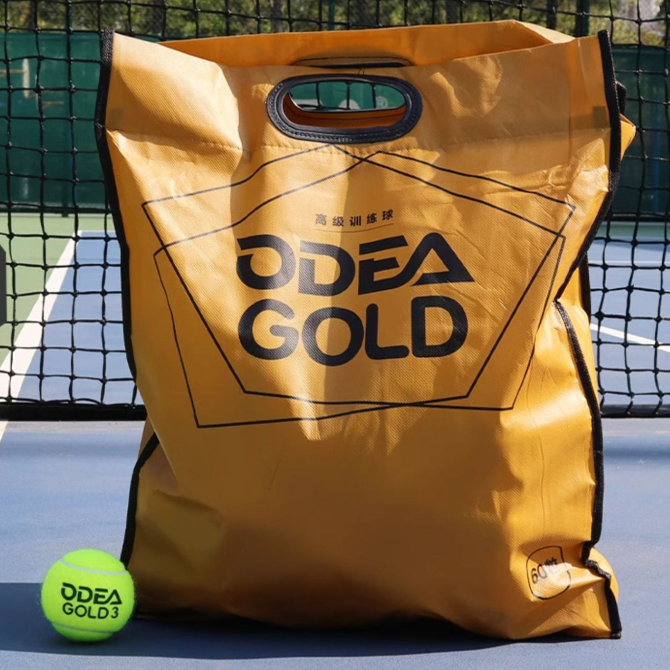 60 Pressureless Tennis Balls – Training & Durable
